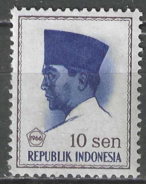 Indonesie 1966/1967 - Yvert 457 - President Sukarno (PF), Postzegels en Munten, Postzegels | Azië, Postfris, Verzenden