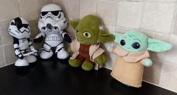 Knuffel Star Wars 4 stuks  beschikbaar voor biedingen