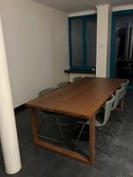 Eettafel met 6 stoelen, Huis en Inrichting, Ophalen, Overige materialen, Gebruikt, 100 tot 150 cm