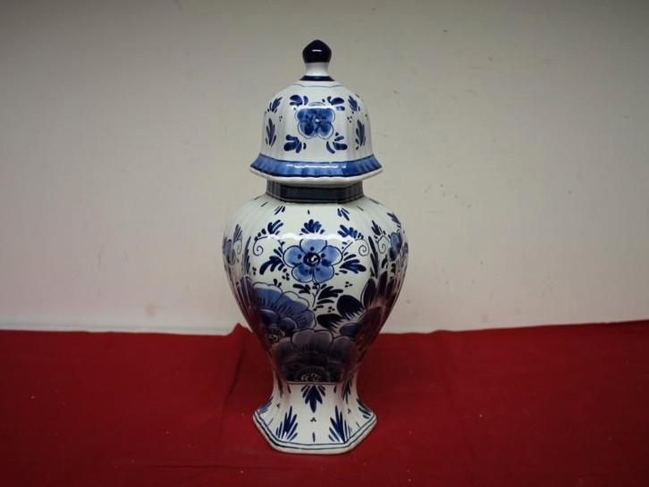 Delftse dekselvaas, Antiquités & Art, Antiquités | Vases, Enlèvement