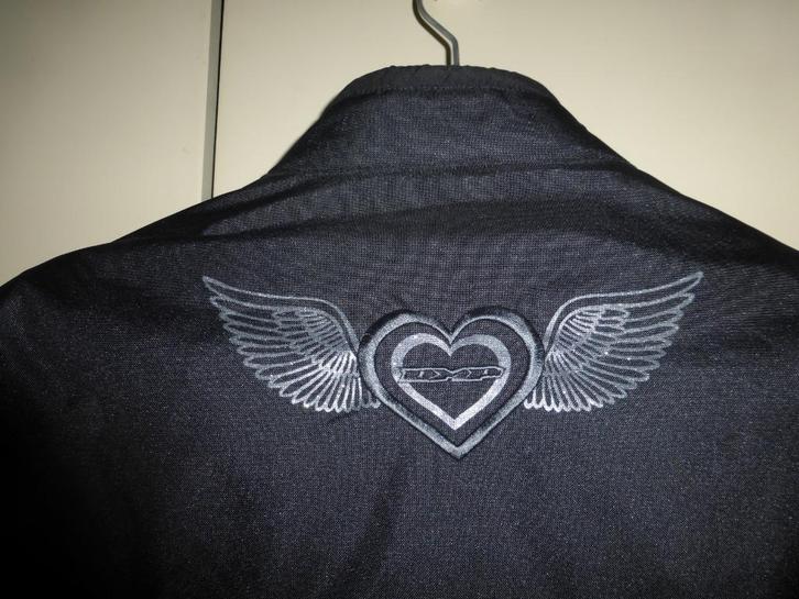 DMP zwarte motorjas, tussenseizoen, zomer voor dames T: 44, Motoren, Kleding | Motorkleding, Dames, Nieuw zonder kaartje, Ophalen of Verzenden