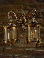 Antieke Wandlamp ( duo) koper, Enlèvement, Cuivre