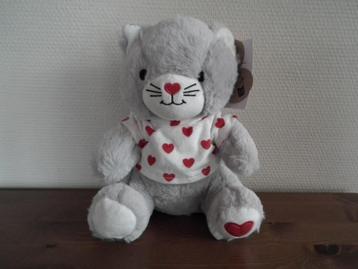 Peluche chat. hauteur 25 cm.  beschikbaar voor biedingen