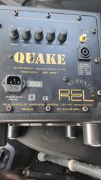 Rel quake actieve subwoofer 100 watt, Audio, Tv en Foto, Luidsprekerboxen, Overige merken, Gebruikt, Subwoofer, 60 tot 120 watt