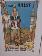 Carnavalsaffiche Aalst Carnaval 50ste stoet, Verzamelen, Posters, Ophalen of Verzenden, Zo goed als nieuw