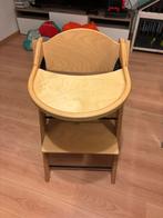 Eetstoel, Kinderen en Baby's, Kinderstoelen, Ophalen, Zo goed als nieuw, Meegroeistoel, Gordel(s)