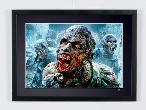 The Walking Dead - luxe kader met foto 74X54x2cm, Verzamelen, Film en Tv, Nieuw, Film, Foto of Kaart, Ophalen of Verzenden