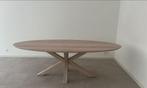 Ovale tafel koopmans massieve Eik nieuwprijs €1841, Huis en Inrichting, Ophalen, Zo goed als nieuw