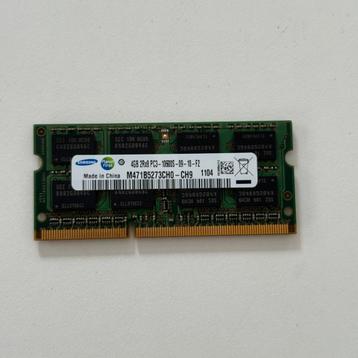Samsung 4GB DDR3 1333 voor laptop