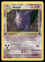 Gengar 5/62 - Fossil (1st edition) (NL) (EX), Hobby en Vrije tijd, Verzamelkaartspellen | Pokémon, Verzenden, Gebruikt