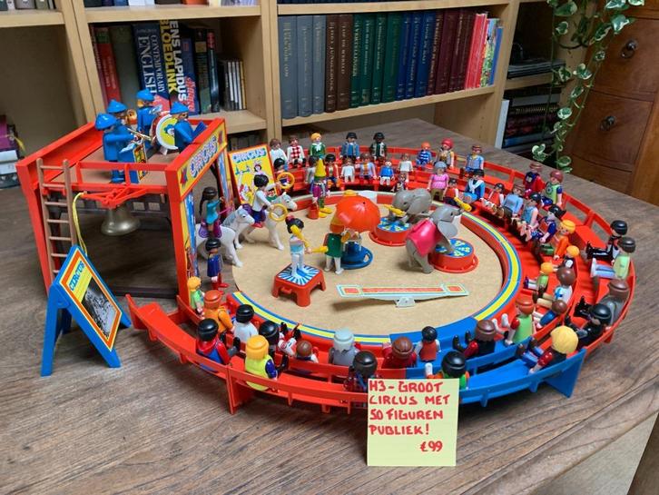 PLAYMOBIL H3: GROOT CIRCUS, Kinderen en Baby's, Speelgoed | Playmobil, Los Playmobil, Ophalen of Verzenden