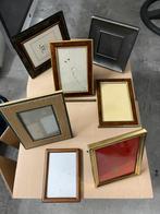 collectie van zeven diverse vintage fotolijsten, Audio, Tv en Foto, Fotografie | Fotolijsten, Ophalen of Verzenden, Zo goed als nieuw