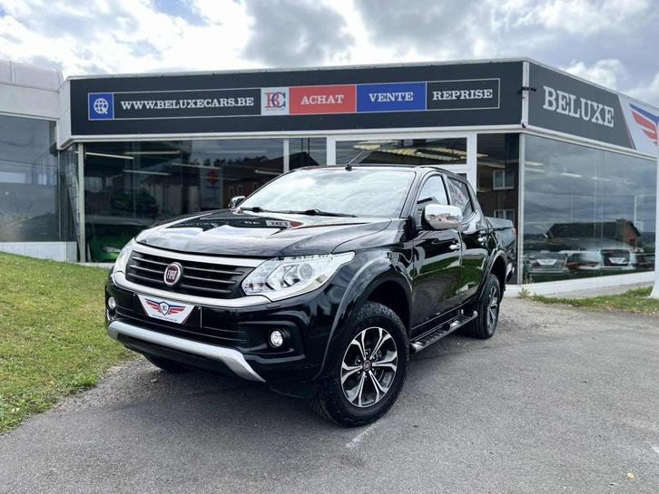 Fiat Fullback 2.4D 4WD*AUTOMATIQUE*CUIR*GPS*CLIM*23.132+BTW, Auto's, Fiat, Bedrijf, Te koop, Fullback, ABS, Bluetooth, Boordcomputer