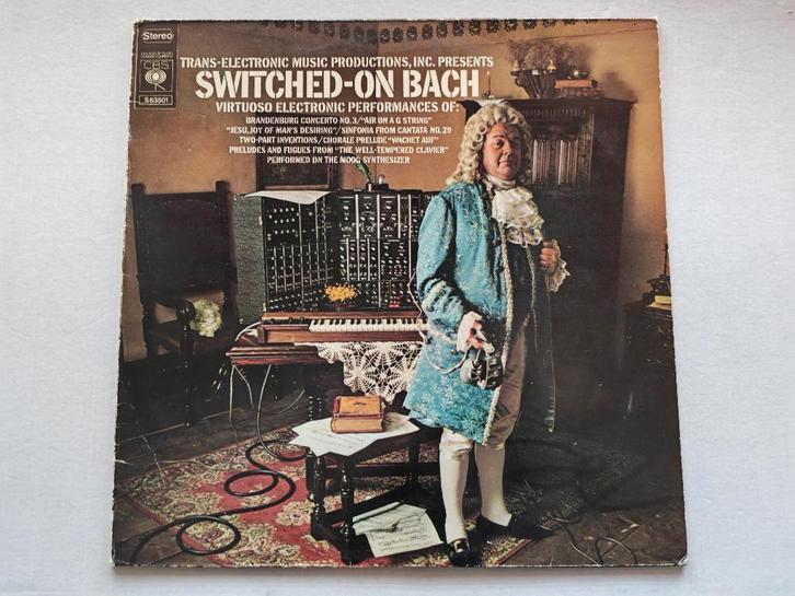 WALTER CARLOS - Switched on Bach (LP), Cd's en Dvd's, Vinyl | Pop, Zo goed als nieuw, 1960 tot 1980, 12 inch, Ophalen of Verzenden