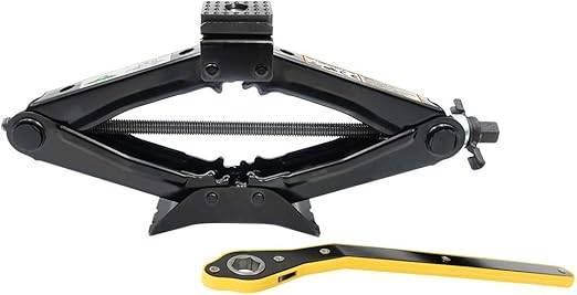 Schaarkrik met ratel | tot 1 ton | GRATIS LEVERING, Autos : Divers, Prises, Neuf, Prise de ciseaux, Manuel, Envoi