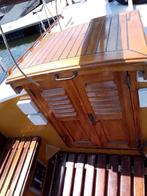 Stalen zeil-woonboot ,oceaancruiser.L9m.20pk diesel inboard., Watersport en Boten, Ophalen, Staal, Diesel, 9 tot 12 meter