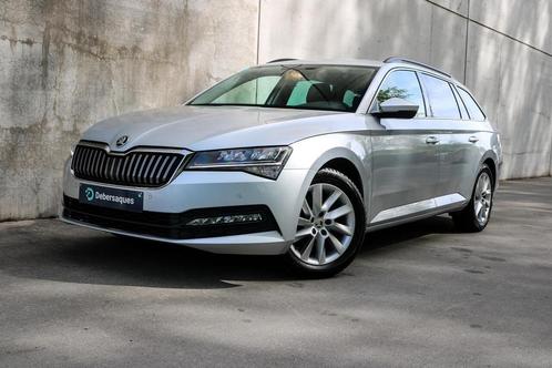 Skoda Superb 1.5 TSI DSG, Auto's, Skoda, Bedrijf, Superb, Benzine, Euro 6, Break, Automaat, Zilver of Grijs
