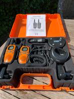 Topcom walkie talkie met toebehoren, Télécoms, Enlèvement, Comme neuf