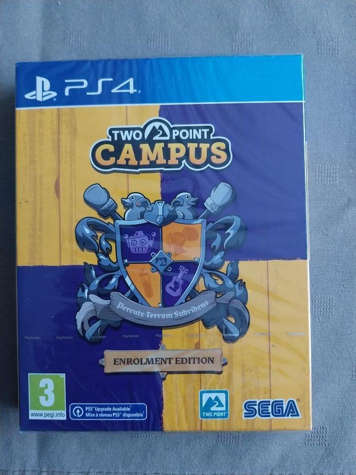 PS4 Two Point Campus Enrolment Edition ongeopend / Sealed, Games en Spelcomputers, Games | Sony PlayStation 4, Nieuw, Simulatie