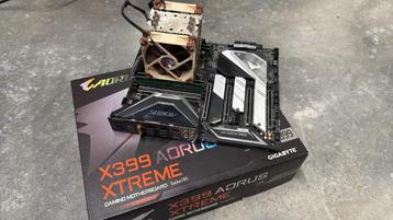 AMD Threadripper 2950x / X399 / 64GB ECC kit beschikbaar voor biedingen