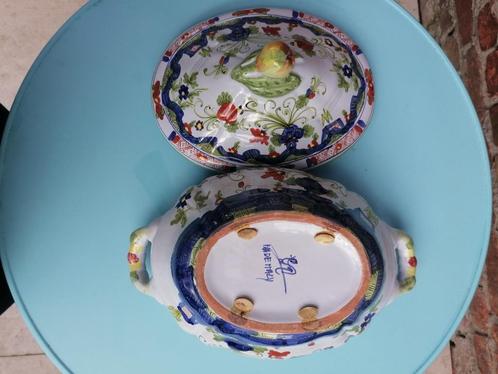 Vintage keramische Italiaanse soepterrine, Maison & Meubles, Accessoires pour la Maison | Plataux & Paniers, Comme neuf, Balance