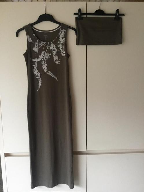 Marccain, Marc Cain lange jurk maat 3 (36/38), Kleding | Dames, Jurken, Zo goed als nieuw, Maat 36 (S), Overige kleuren, Onder de knie