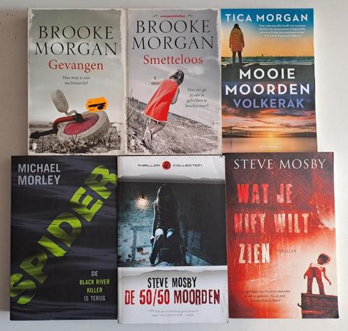 Thrillers & Detective & Oorlog (8), Boeken, Thrillers, Gelezen, Verzenden