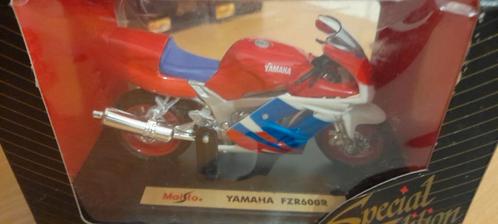 Yamaha FZR 600 R collectormotorfiets, model 1:18, Hobby en Vrije tijd, Modelauto's | 1:18, Zo goed als nieuw, Ophalen of Verzenden