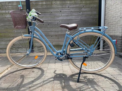 Elops stadsfiets 520 laag frame maat S/M, Fietsen en Brommers, Fietsen | Dames | Damesfietsen, Zo goed als nieuw, Overige merken