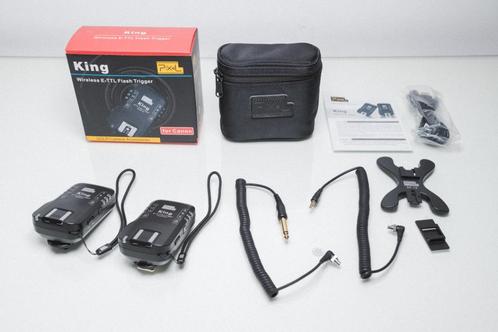 Pixel King Wireless E-TTL Flash trigger set voor Canon, Audio, Tv en Foto, Foto | Flitsers, Ophalen of Verzenden