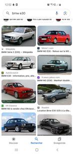 Recherche bmw e30 318is 320i 323i 325i is ix, Auto's, BMW, Te koop, Benzine, 3 Reeks, Particulier