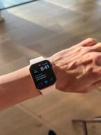 Apple Watch SE 40mm Roségoud Aluminium Roze Sportband + Free, Ophalen, IOS, Zo goed als nieuw, Roze