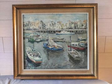 Schilderij Gaston Oorlynck - Boten, Enlèvement
