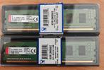 2x2GB RAM DESKTOP PC3-10600 UDIMM, Ophalen of Verzenden, Zo goed als nieuw, Desktop