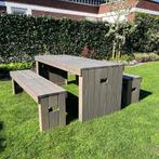 Nouveaux ensembles de jardin anthracite, Neuf, Enlèvement ou Envoi, Salons de jardin, Table à dinner