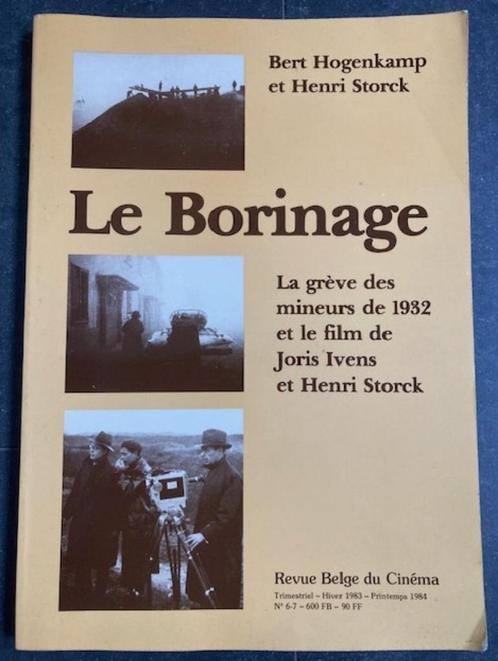 Film-Cineast-Henri Storck-Boek+Handtekening-Le Borinage-1984, Verzamelen, Film en Tv, Zo goed als nieuw, Film, Overige typen, Ophalen of Verzenden