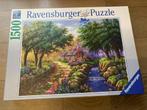 Huisje aan de rivier - Ravensburger, Hobby en Vrije tijd, Ophalen, 500 t/m 1500 stukjes, Gebruikt, Legpuzzel