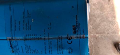 Buderus G125be oliecondensatie 2017+Buderus sanitair, Doe-het-zelf en Bouw, Verwarming en Radiatoren, Zo goed als nieuw, Cv-ketel of Combi-ketel