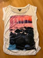 Wit tshirt korte mouw amisu S, Kleding | Dames, T-shirts, Ophalen, Wit, Korte mouw, Maat 36 (S)