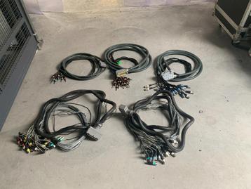 Pakket Multikabels voor geluidstafels Harting beschikbaar voor biedingen
