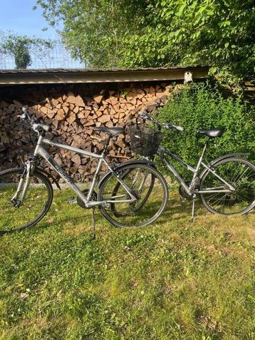 Set van 2 stadsfietsen voor dames en heren  beschikbaar voor biedingen