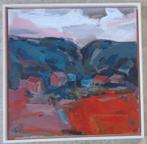 J. REYNDERS / BALOUMIER FRANCE / OLIEVERF / 65x65cm / KADER, Antiek en Kunst, Kunst | Schilderijen | Modern, Ophalen of Verzenden