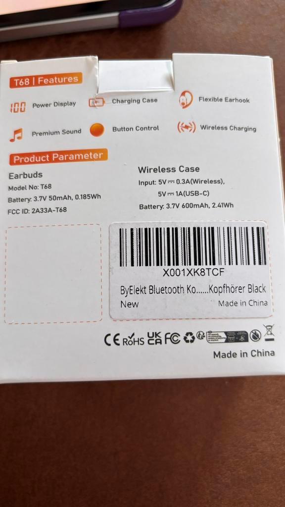 Digitale draadloze oortjes, Computers en Software, Headsets, Zo goed als nieuw, Ophalen