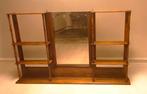 Étagère à café ancienne en chêne français avec miroir, Enlèvement