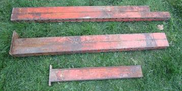 Zware metalen balken - OPRUIM, Doe-het-zelf en Bouw, Ophalen, Gebruikt, IJzer