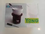NIEUW chocolade fondue set/2 Yong, Huis en Inrichting, Keuken | Servies, Overige typen, Nieuw, Ophalen of Verzenden, Effen
