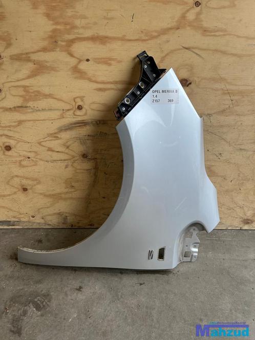 OPEL MERIVA B zilver Z157 Links voorscherm zijscherm 2011-20, Auto-onderdelen, Carrosserie, Spatbord, Opel, Gebruikt, Ophalen of Verzenden