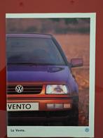 Brochure Volkswagen VW Vento 1995, Ophalen of Verzenden, Gelezen, Volkswagen