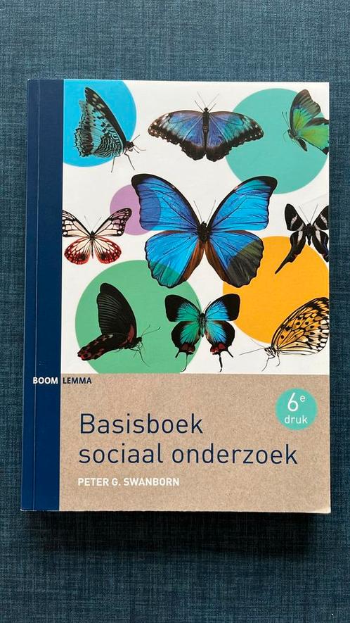 Basisboek sociaal onderzoek, Boeken, Studieboeken en Cursussen, Zo goed als nieuw, Ophalen of Verzenden