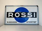 ROSSI emaille reclamebord XL ‘38, Verzamelen, Ophalen of Verzenden, Gebruikt, Reclamebord